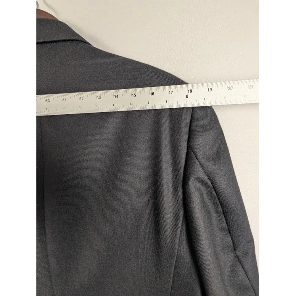 Jack Victor / Eli Thomas Cashmere Blazer Mens 42R Black 3-Button Wool Sport Coat